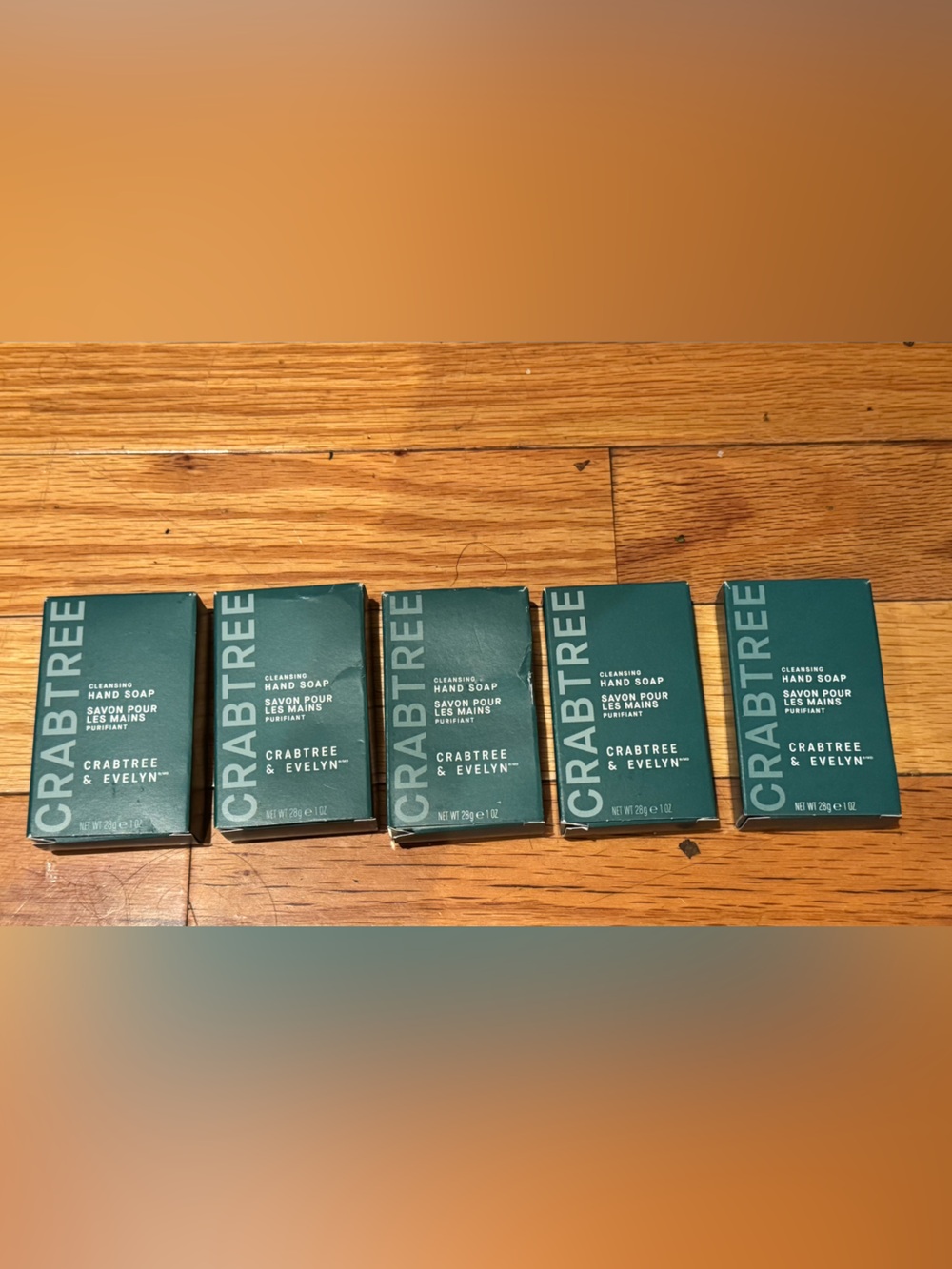 Crabtree & Evelyn Five Hand Soap Bars